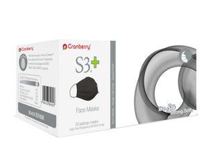 Cranberry S3+ Face Masks (Blue, Black, White, CR-S3160B/K/W)